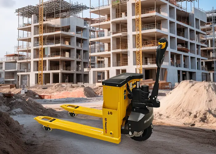 Cosa fare se i tradizionali camion di pallet non sono adatti per i cantieri?