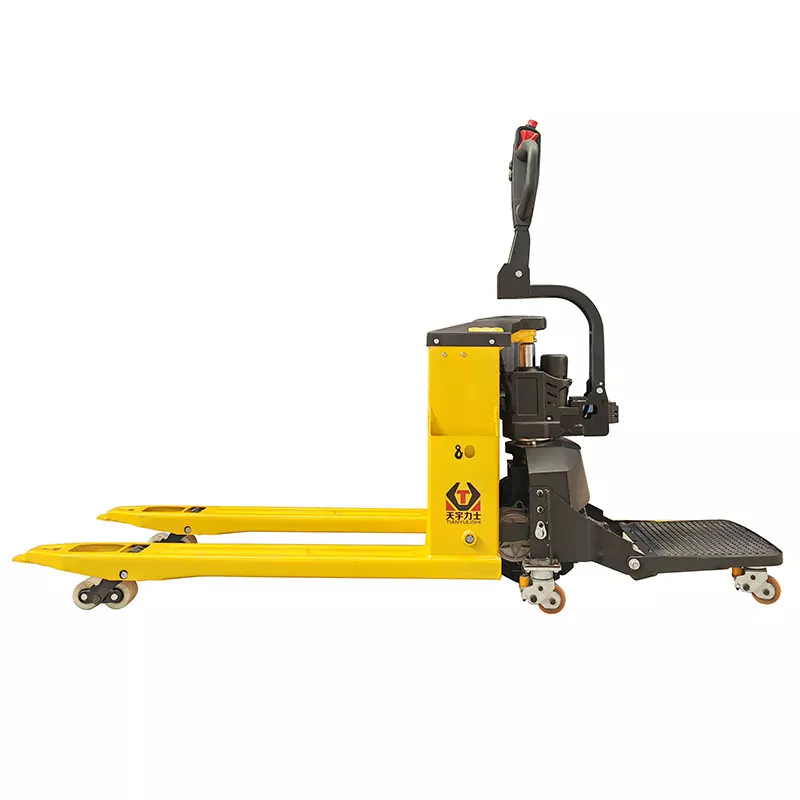 Stand per pilota su camion di pallet elettrici